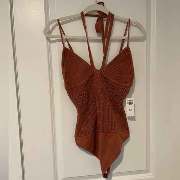 Abercrombie & Fitch Tops - Abercrombie and Fitch crochet bodysuit